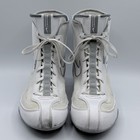 Nike Machomai 2 Boxing Shoes Mens Size 10 5 White silver 321819 110 00