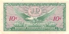 Usa mpc  10  Cents   1964  Series Of 641  Plate   46  Circulated Banknote Esu