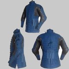 Medieval Gambeson With Chainmail Voider Thick Padded Armor Quilted Costume