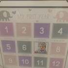 My First Year Frame Newborn To First Birthday Photo Collage Framed