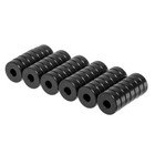 3 8 X 1 8 Inch Neodymium Countersunk Ring Magnets N42 With Black Epoxy  42 Pack 