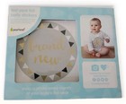 Baby s First Year Foil Belly Monthly Milestone Stickers By Pearhead