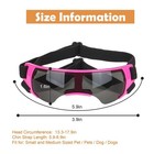 Dog Goggles Uv Protection Sunglasses For Small Medium Dogs With Adjustable Strap
