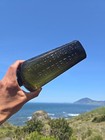 1870s Blob Top Blackglass Gin   old Applied Seal A Van Hoboken Rotterdam Liquor
