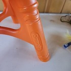 Crayola Vintage Toddler Child Round Stool  purple orange