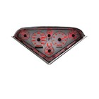 1955-1959 Chevy Truck Analog Gauge Panel White Faceplate Backlit Red Led s 