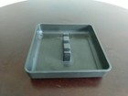 Vintage Hard Plastic Mcdonald Design Ashtray 5 Inch Dark Brown