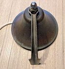 Vintage Perko 6  Brass Maritime Ship s Bell   Fog Bell  Wall Hung