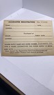 Mrc Trainpack Model 100 Ho Train Comtrol  Original Warranty Card  Vintage  Usa 