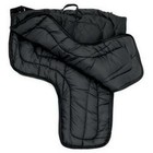 Western Horse Black Heavy 600d Nylon Saddle Carry Cover Case W  Zipper   Pockets