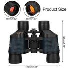 60x60 Zoom Binoculars Day night Vision Travel Outdoor Hd Hunting Telescope Bag