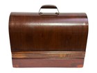 Antique 1934 Singer Model 99 Sewing Machine W  Knee Bar  Bentwood Case   Key