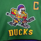 Mighty Ducks Charlie Conway 96 Hockey Jersey Mens Small Green D-5 Movie Stitched