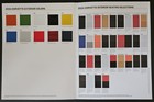 2026 Chevrolet Chevy Corvette C8 - Dealer Advanced Color Chip   Trim Brochure