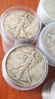 Walking Liberty Half Dollar Full Roll  90  Silver