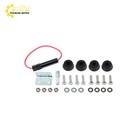 For Train Truck 4 Trumpets Air Horn 150psi Compressor Kit Tank Gauge