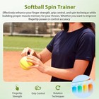 Softball Spinners Trainer-12 In Pitching Trainer Tools Pitcher Finger Strength
