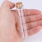 20ml Small Glass Bottles tiny Glass Vials jars With Cork Stoppers message Bottle