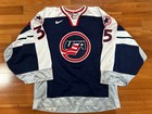 Mike Richter Team Usa 1998 Nagano Olympics Nike Authentic Jersey 52g Ny Rangers
