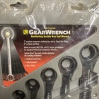 Kd Tools  Gearwrench Part  9260  6 Pc  Metric Ratcheting Double Box End Wrench