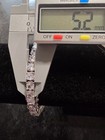 Smyoue 5mm Round Cz Tennis Bracelet  Silver Plated  Secure Box Clasp 8 Inches 