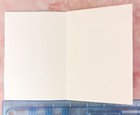 Vtg Hallmark Little Charmers Red Headed Girl Sitting Books Blank Greeting Card