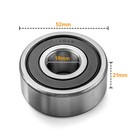 Hd Sealed Wheel Bearing Kit Front Or Rear For Harley Davidson Replaces Oem 9267