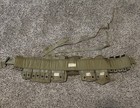 Eagle Industries War Belt W suspenders Size 36 Khaki Full Built Pistol Belt Kit