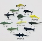 12pcs Shark Whale Dolphin Animal Figure Toy Pvc Sealife Small Figurine Birthday