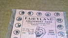 Original Vintage Fairyland Amusement Park 1963 Good 4 20 Rides Elmhurst L i n y 