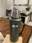 Aladdin Stanley Stainless Steel Vacuum Insulated Green Thermos Bottle Quart