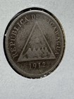 1912-h Nicaragua 5 Centavos Low Mintage