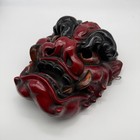 Japanese Noh Mask Tsuina Oni Wooden Hand Carved Vintage Demon Theater Kagura