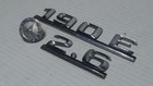 1987-1993 Mercedes Benz W210 190e 2 6 Emblem Set Oem