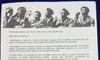 1970 Black Panther Party Flyer Huey Newton Malcolm X Americana Columbia U Nyc