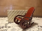 Vintage Concord Miniature Dollhouse Rocking Chair-new In Box