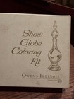   Rare   Owen   s - Illinois Pharmacy   Apothecary Show Globe Coloring Kit
