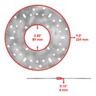 2 Front Brake Disc Rotor For Polaris Ranger Crew 700 4x4 2008-09  Xp 700 2005-08