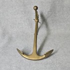 Vintage Solid Brass Ship Anchor Nautical Maritime Decor Adjustable Paperweight