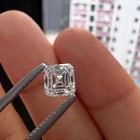 1 00 Ct Asscher Lab Grown Diamond D Color Vvs1 Clarity Certified Loose Diamond