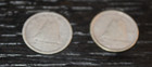 Lot Of 2   Canada 80  Silver Circulated 10 Cents King George Vi Canadian Dimes