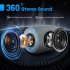 Portable Bluetooth Speaker  Bt5 3 Wireless Speaker 20w Bass Diaphragms With M   