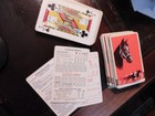 Vintage Used Deck Playing Cards Horse Racing -  Lucky    Same Day Ship