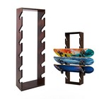 6 Layer Skateboard Deck Rack Holder Wall Mount Longboard Display Shop Organizer