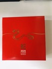2025  5 1 Oz Fine Silver Proof Domed Coin - Lunar Series - Year Of The Snake