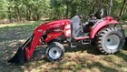Mahindra Shuttle  4wd Loader Tractor W  1538l Front Loader 2019