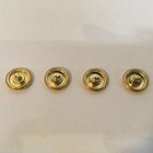 Set Of 4 U s Class A Asu Dress Uniform Buttons Men s Jacket Coat Front Real Gold