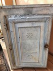 Antique Early 1900s Galvanized Metal Pie Safe Cabinet