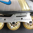 Nike Quest Aero Inline Hockey Skates 10 Ee Lace Up Roller Blades
