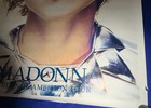 Giant Vtg 1990 Madonna Blonde Ambition Tour 40x55 Uk Subway Poster Used